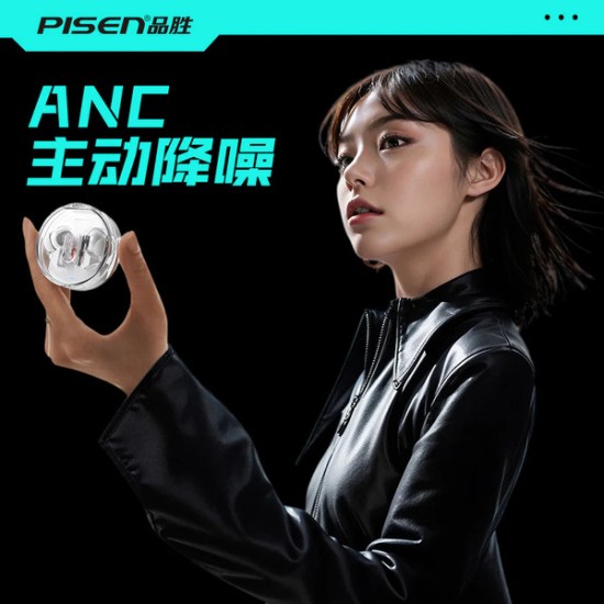 PISEN C1 ANC Noise Cancelling TWS Bluetooth Earphones (BHD-TW11)